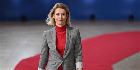 Kaja Kallas azote de Putin próxima alta representante para la