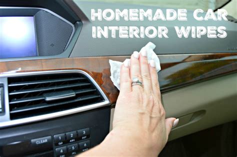 Make Your Own Car Interior Wipes - Mom 4 Real