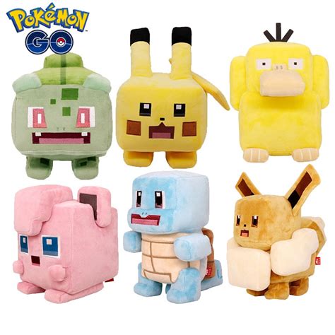 Pokémon Quest Boneca de pelúcia Pokémon Elfo Pikachu Psiduck Squirtle