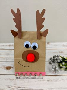 Rudolph Treat Bags The Keeper Of The Cheerios