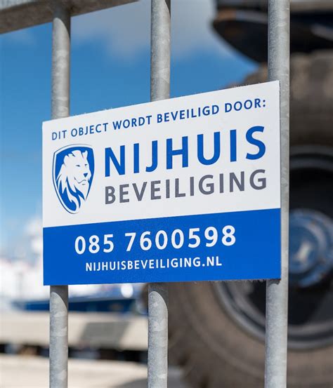 Professionele Bouwterreinbeveiliging Nijhuis Beveiliging Nijhuis