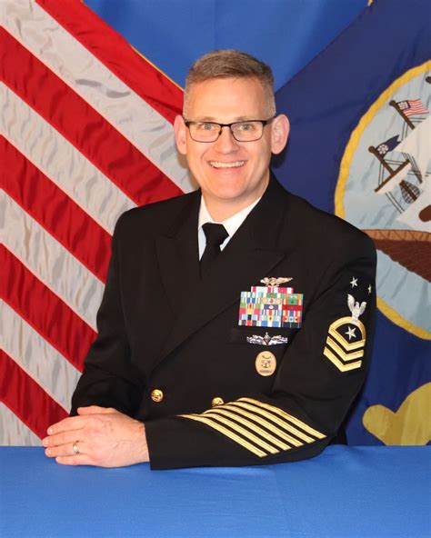 Command Master Chief Carl M Thompson Naval Education And Training Command Leadership Biography