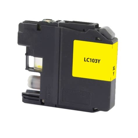 Compatible Brother LC103 LC103Y LC101Y Yellow High Yield Ink Cartridge