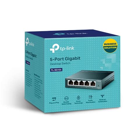 TL-SG105 | 5-Port 10/100/1000Mbps Desktop Switch | TP-Link