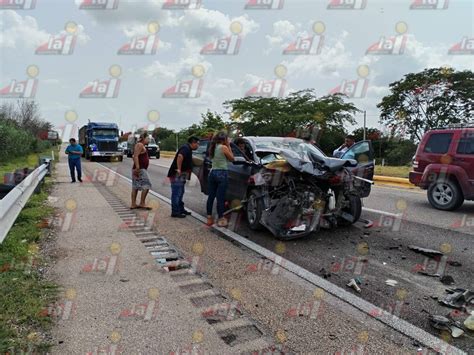 Fatal Accidente En La Carretera Mérida Campeche Cobra La Vida Un