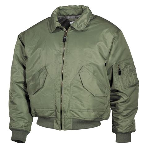 MFH Int Comp Jacket CWU OLIVE Army Surplus MILITARY RANGE