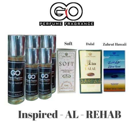 Jual Parfum Arab Soft Dalal Zahrat Hawaii Inspired Al Rehab Go