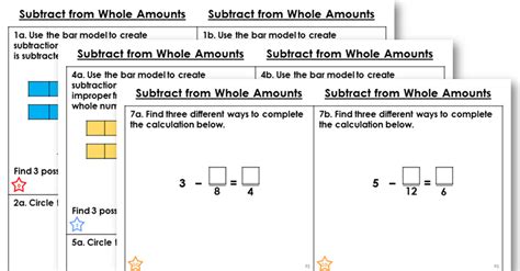 Year Subtract From Whole Amounts Lesson Classroom Secrets