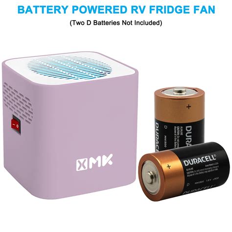Xmk Rv Fridge Fan 3000 Rpm Motor Circulate Air Inside