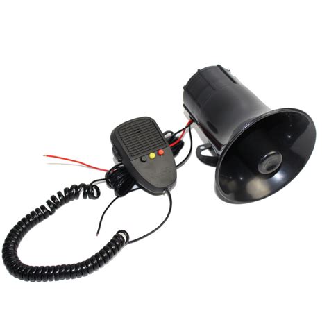 Motor Siren With Speaker Emergency Siren Car Horn Ambulance Siren