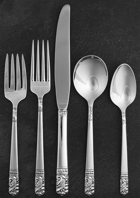 Mansion House Sterling 1948 Bright Finish 5 Piece Place Size