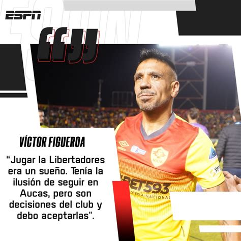 Espn Ecuador On Twitter No Pudo Quedarse Figueroa Cont En Una