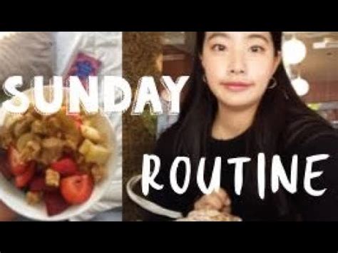 Sunday Routine Youtube