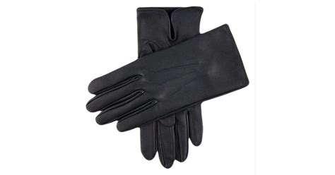 Dents Milton Unlined Leather Gloves In Navy Black For Men Lyst