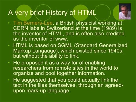 Introduction To Html