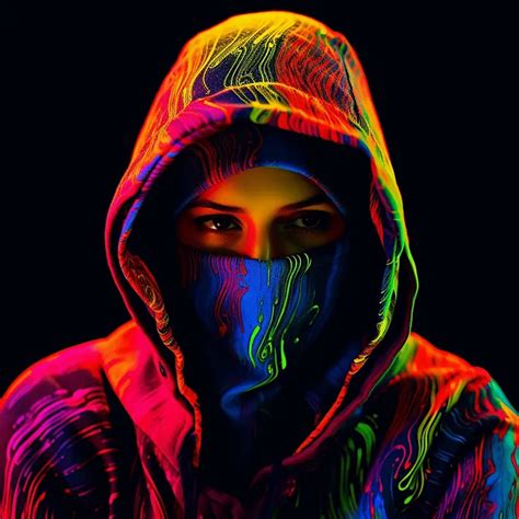 Fluo Fantasy Illustrations Midjourney Prompt