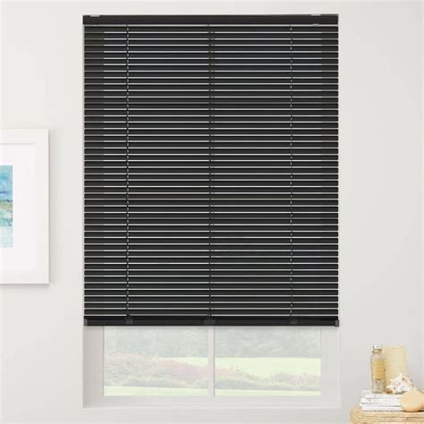 1 Classic Cordless Aluminum Mini Blinds Aluminum