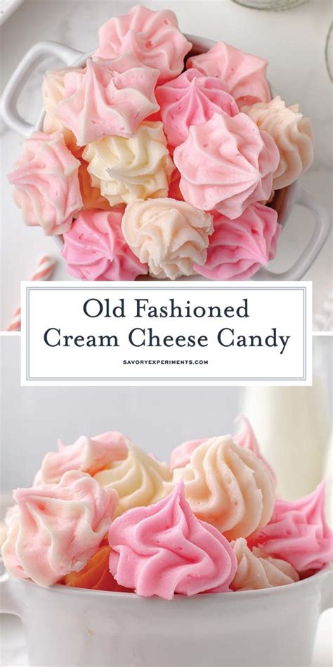 Melt In Your Mouth No Bake Cream Cheese Candy