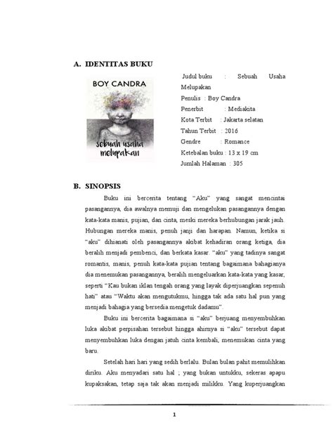 Sebuah Usaha Melupakan Pdf