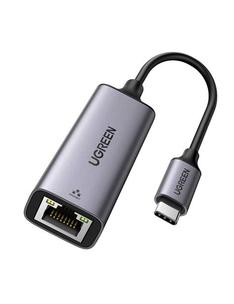 Ugreen Usb C To Ethernet Adapter Gigabit Type C To Rj45 Wired Network Thunderbolt 3 Lan Adaptor