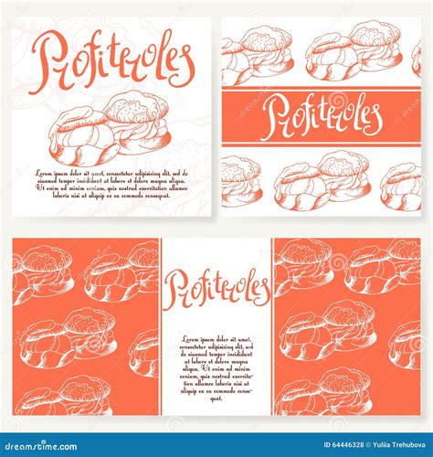 Vector Illustration Bakery Design Beautiful Card With Decorative