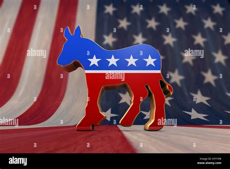 Democrat Party Symbol Stock Photo Alamy