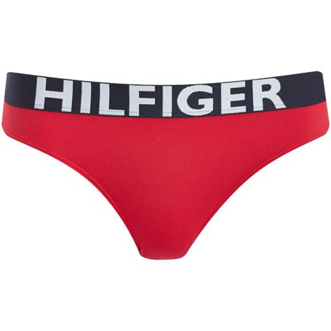 Tommy Hilfiger Womens Bikini Briefs Tango Red Womens Lingerie