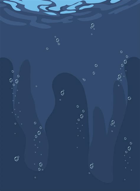 underwater bubbles sea 10469989 Vector Art at Vecteezy