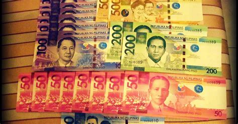 Philippine Peso Bills New Facelift