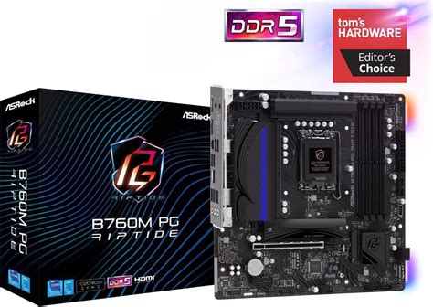 ASRock B760M PG Riptide LGA 1700 DDR5 Micro ATX Motherboard Newegg