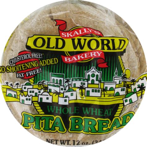 Old World Bakery Whole Wheat Pita Bread, 12 oz - Ralphs