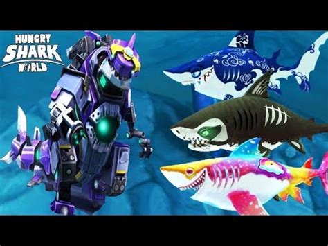 Hungry Shark World Enemy Mecha Sharkjira Godzilla Unlocked Update