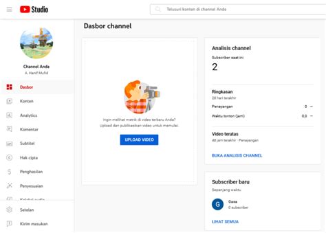 Cara Melihat Subscriber YouTube Di HP Dan Di PC Pantau Pertumbuhan