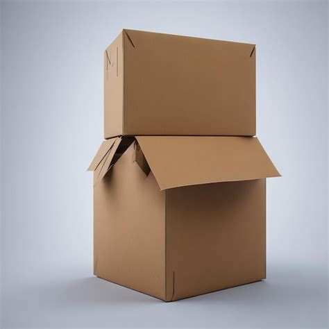 Premium Ai Image Professional Shipping Box For Efficient Shipping And