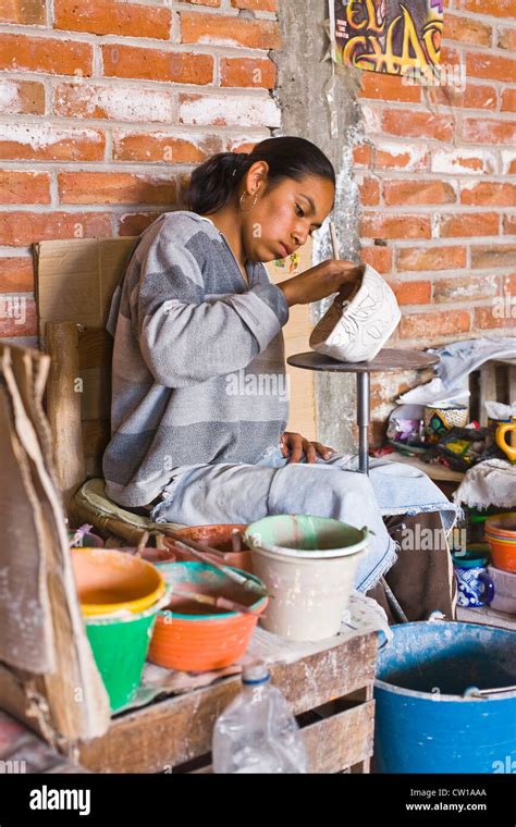 Mexican Pottery Factory Dolores de Hidalgo, Mexico Stock Photo - Alamy