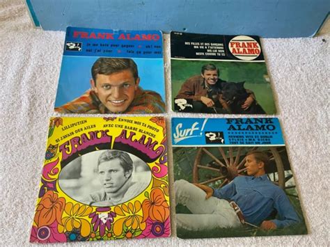 Lot De Disques Tours Vinyles De Franck Alamo Vintage Collection