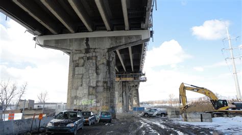 Travaux sous le pont Champlain réfection d un chevêtre Flickr