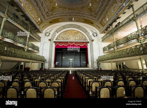 Vista Interior Del Theatro José De Alencar Inaugurado En 1910