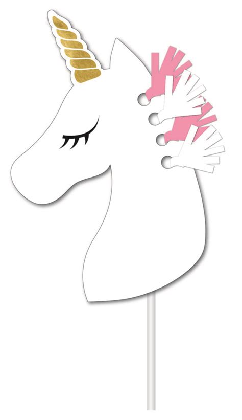 Unicorn Cake Topper 1pk With Tassel Veronicas