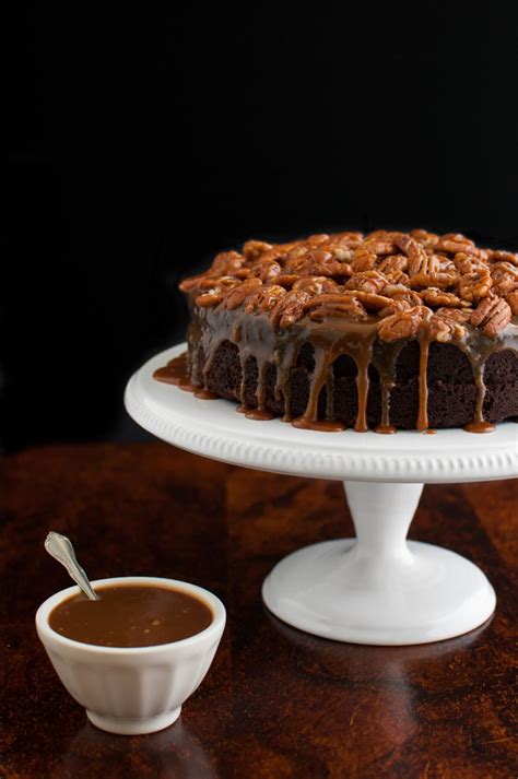 Salted Caramel And Pecan Chocolate Cake Taming Of The Spoon