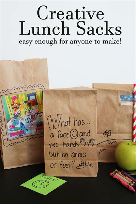 Decorating Brown Bags Custom Lunch Looks Any Mom Can Make Mom It