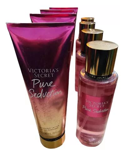 Set Victoria S Secret Crema Y Body Locion Pure Seduction Meses Sin Intereses