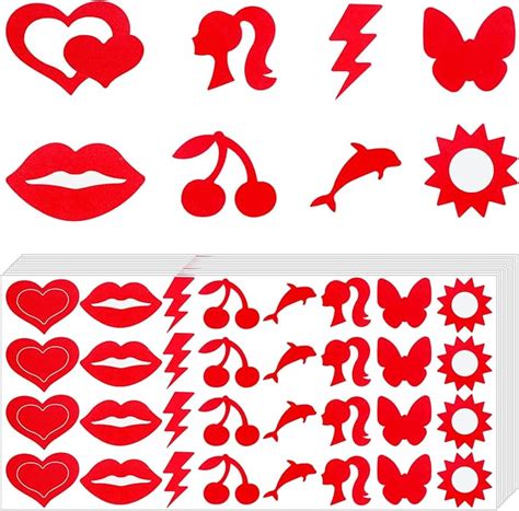 360pcs Waterproof Tanning Sunbathing Stickers 9 Styles Of