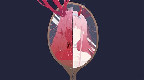 Hd Wallpaper Darling In The Franxx Zero Two Darling In The Franxx