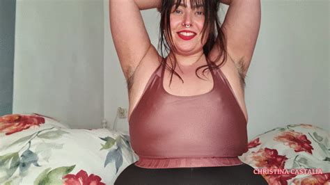 HAIRY SWEATY BBW BOOTY PUSSY AFTER GYM Christina Castalia Clips4Sale