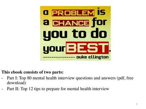 80 Mental Health Interview Questions With Answers