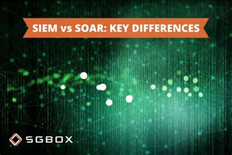 Siem Vs Soar Key Differences