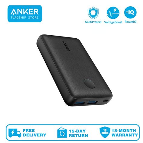 Anker PowerCore Select Power Bank 10000mAh 10W 12W A1223 Shopee