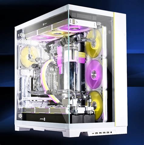 Lian Li O D Evo Xl Tempered Glass Rgb E Atx Mid Tower Case White