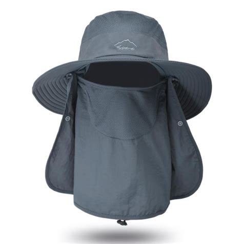 Kuangye Sombrero Para El Sol Gorra Con Protecci N Para Cuello Y Cara